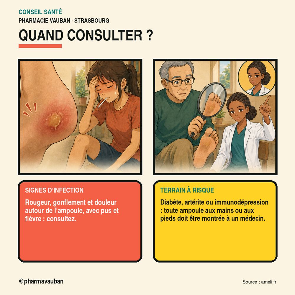 Rougeur qui s'étend, pus, fièvre : les signes d'infection d'une ampoule qui doivent conduire à consulter