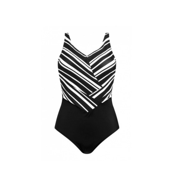 Amoena Andalucia — maillot de bain une pièce noir et blanc — 54 D