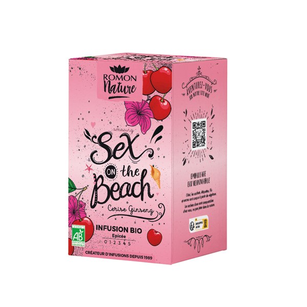 Romon Nature infusion bio Sex on the Beach — 16 sachets