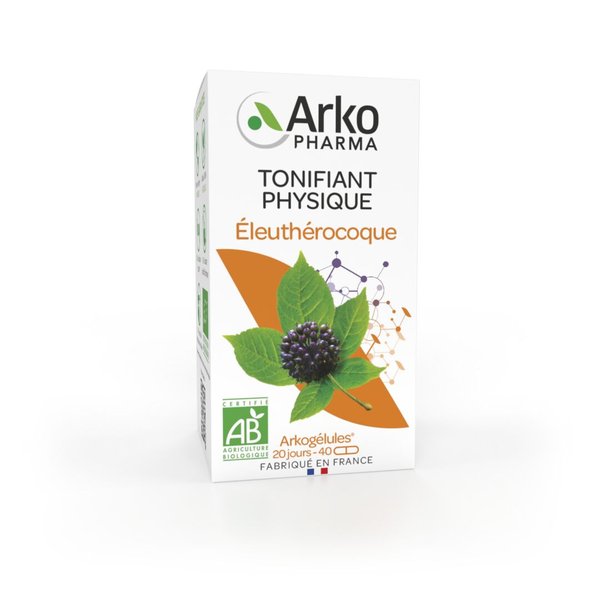 Arkogélules® BIO Éleuthérocoque — 40 gélules