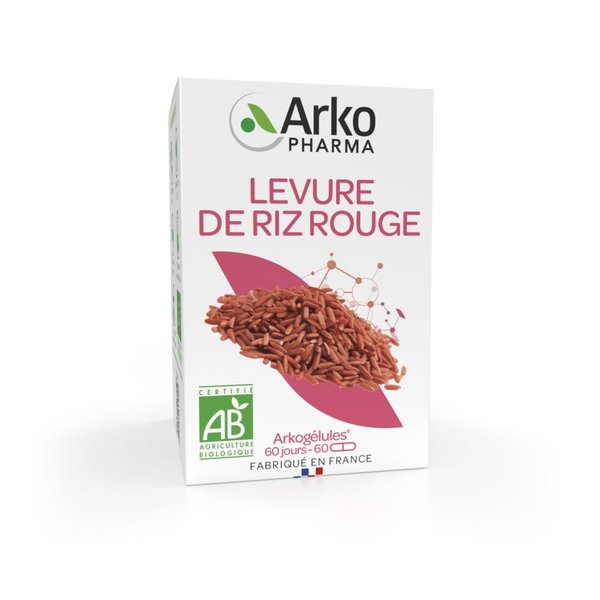 Arkogélules® BIO Levure de riz rouge — 60 gélules
