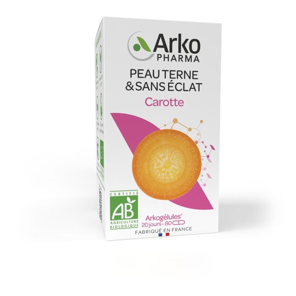 Arkogélules® Carotte BIO — 80 gélules