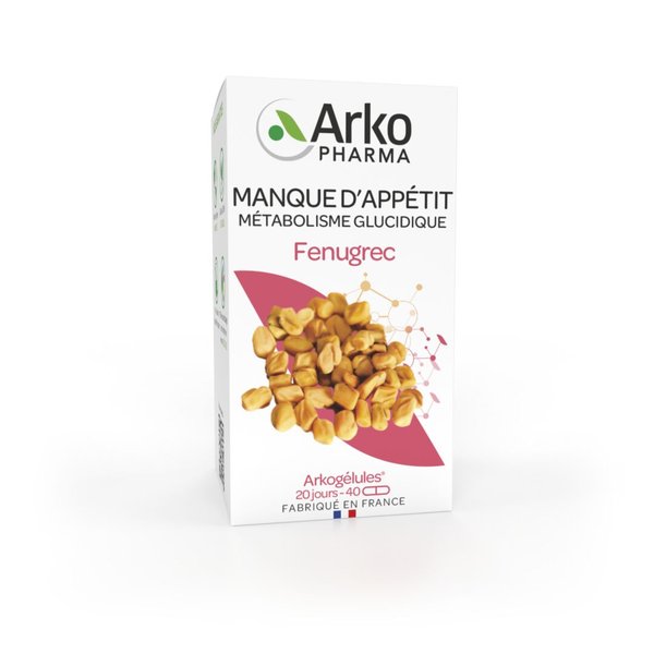 Arkogélules® Fenugrec — 40 gélules