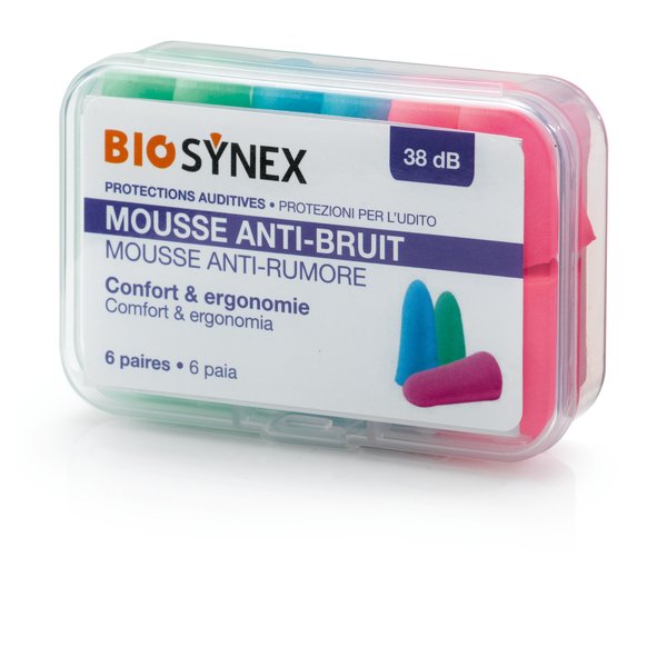 Biosynex protection auditiv mousse 6pair
