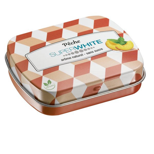 Superwhite minimints peche 50