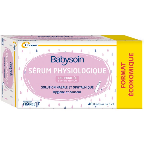 SERUM PHYSIOLOGIQUE COOPER