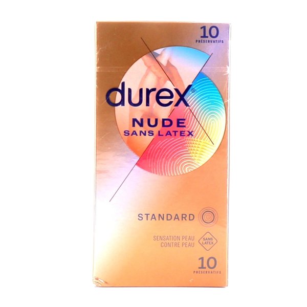 Preserv durex nude sans latex x10
