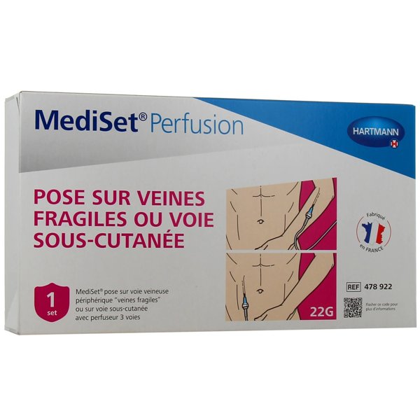 Mediset perf pose veine fragil/vsc
