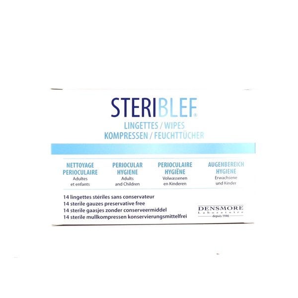 Steriblef lingettes PERIOCULAIRE14