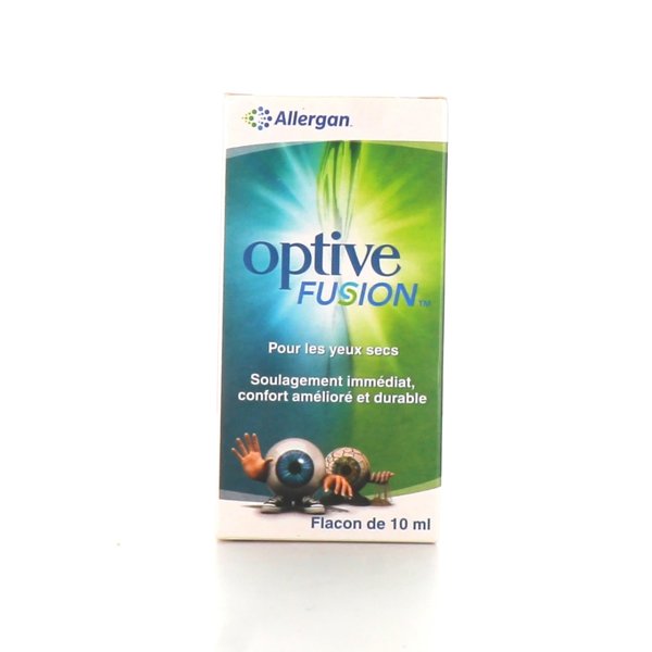 Optive fusion solution oculaire 10 ml