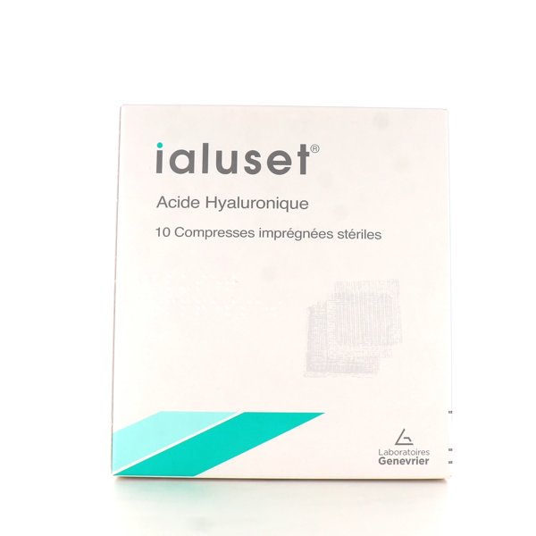 Ialuset compresse impregnee 10