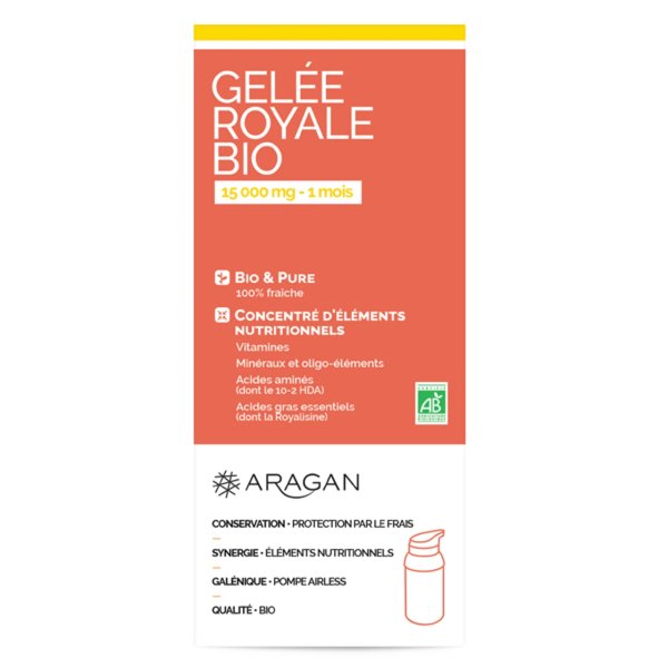 Aragan gelee royale bio 30000 mg 2m