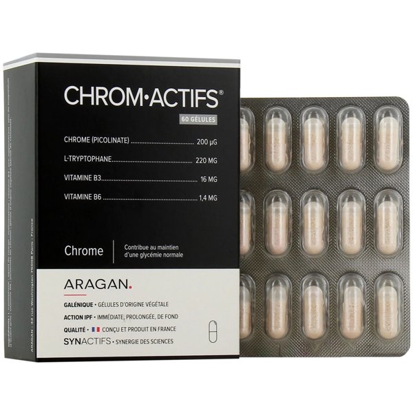 Synactifs chromactifs gelul 60