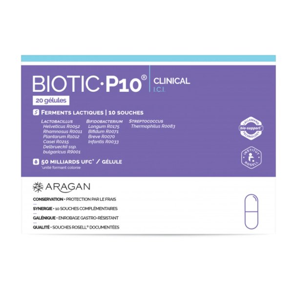 Aragan biotic p10 clinical GELUL20
