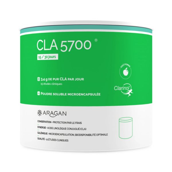 Aragan cla 5700 mg poudre 140 g
