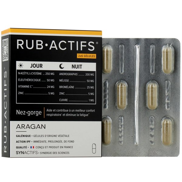 Synactifs rubactifs gelul 12