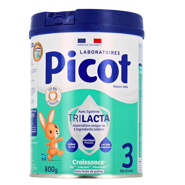 Picot lait croissance 800 g