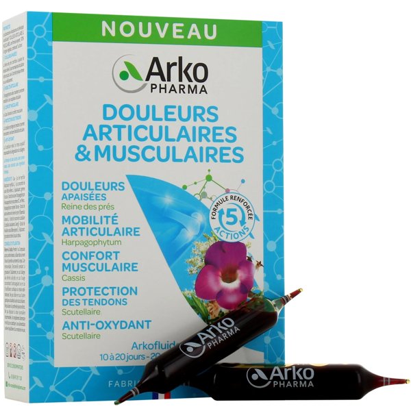 Arkofl douleur artic musc amp 20