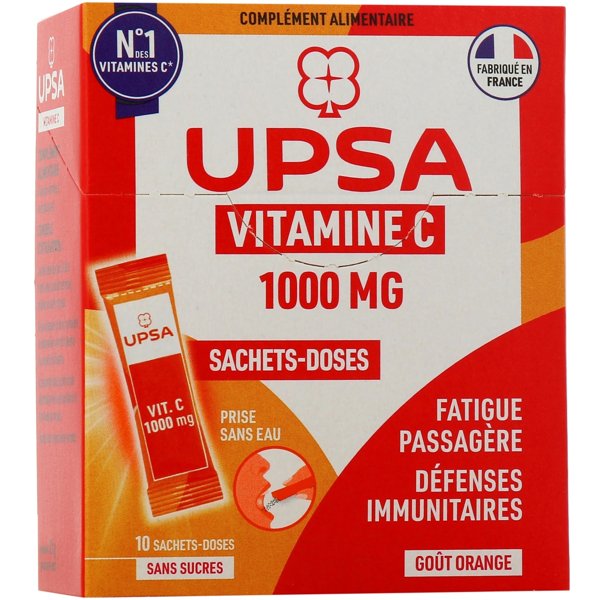 Vitamine c 1000 mg upsa dose 10