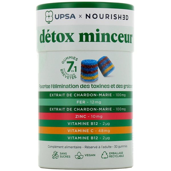 Upsa nourish detox 7en1 gummie 30