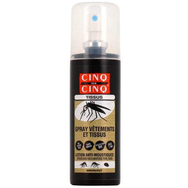 Cinq/cinq vetement/tissu spray 100 ml