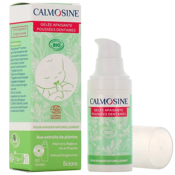 Calmosine gel poussee dentaire 15 ml