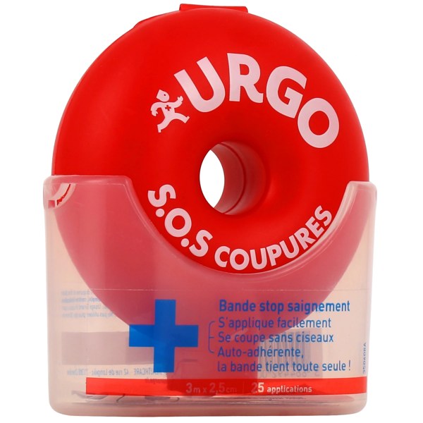 URGO SOS COUPURE BDE 3MX2.5CM