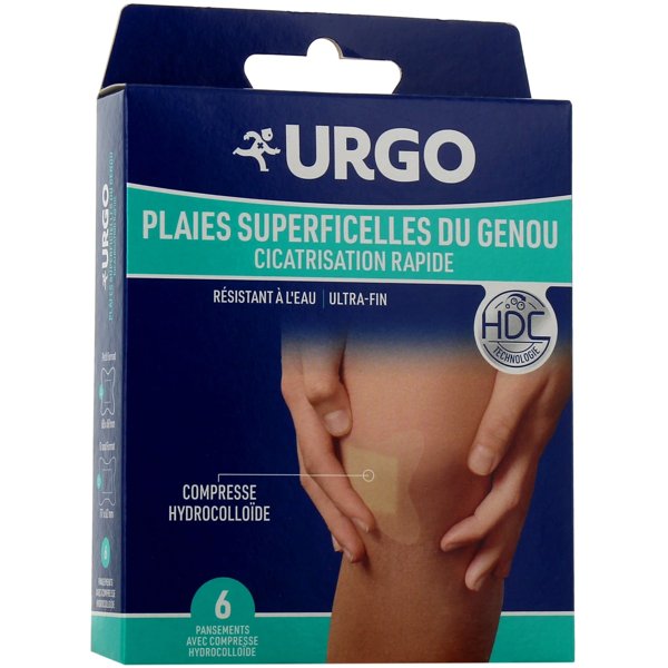 Urgo cicatr rapid pansement genou 6