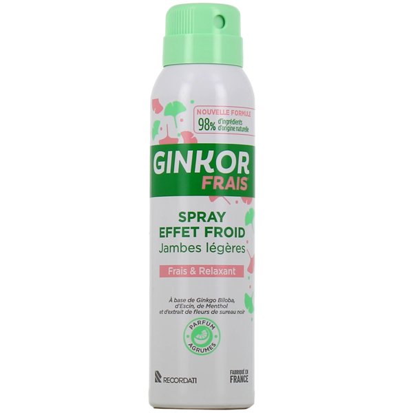 Ginkor spray froid jambe leg 125 ml