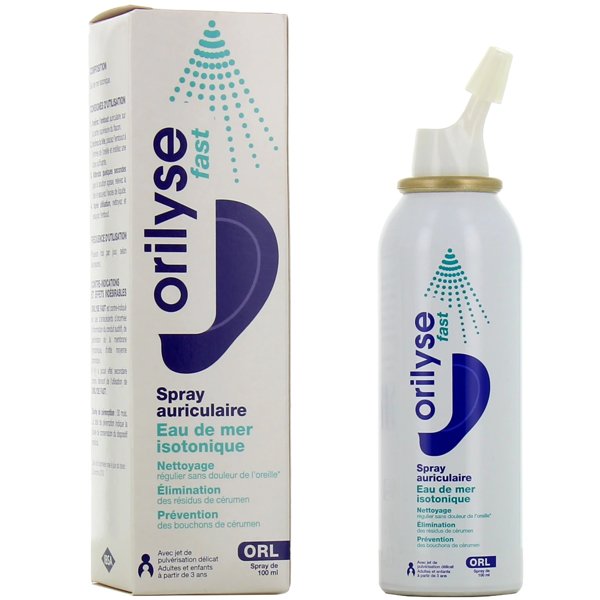 Orilyse fast spray auriculaire 100 ml