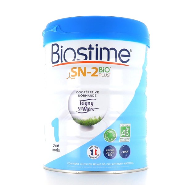 Biostime lait bio 1er age 800 g