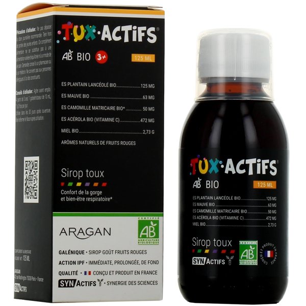 Synactifs tuxactifs +3ans 125 ml