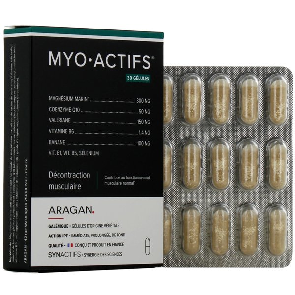 Synactifs myoactifs gelul 30