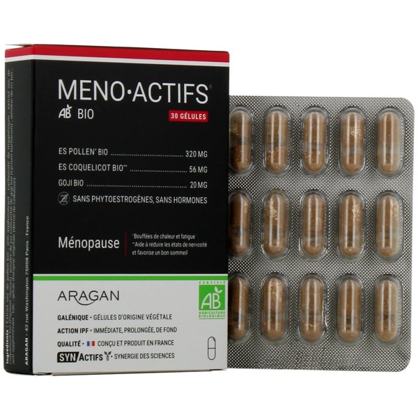 Synactifs menoactifs bio gelul 30
