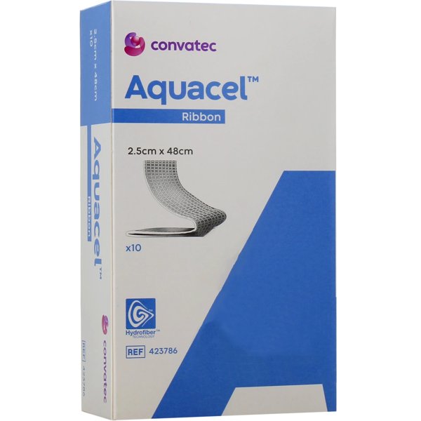 Aquacel meche pansement 2,5x 48 cm 10