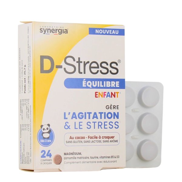 Synergia d-stress equil enf comprimés 24