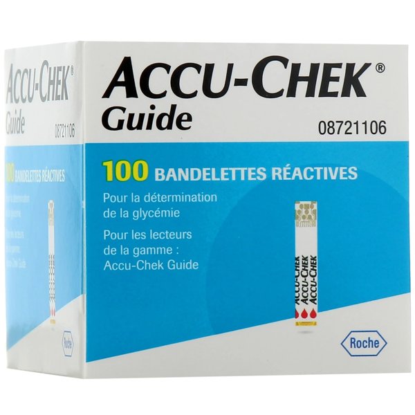 Accu-chek guide bandelette 100