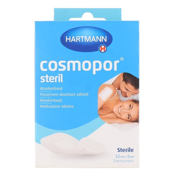 Cosmopor stérile pansement 7,2CMX 5 cm 5