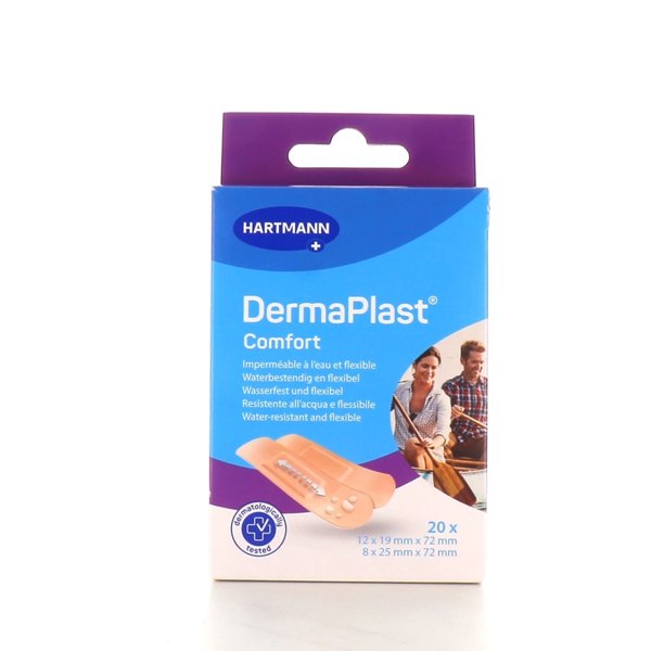Dermaplast comfort pansement 2TAILLE 20