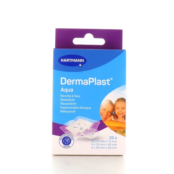 Dermaplast aqua pansement 3 taille x20