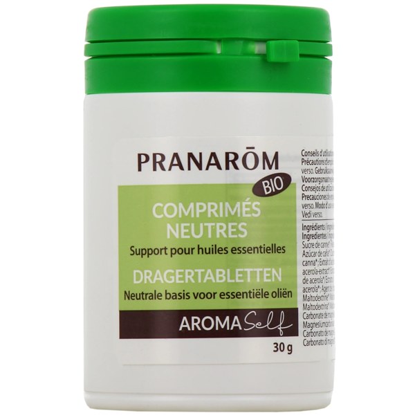 PRANAROM COMPRIMES NEUTRES BIO /30