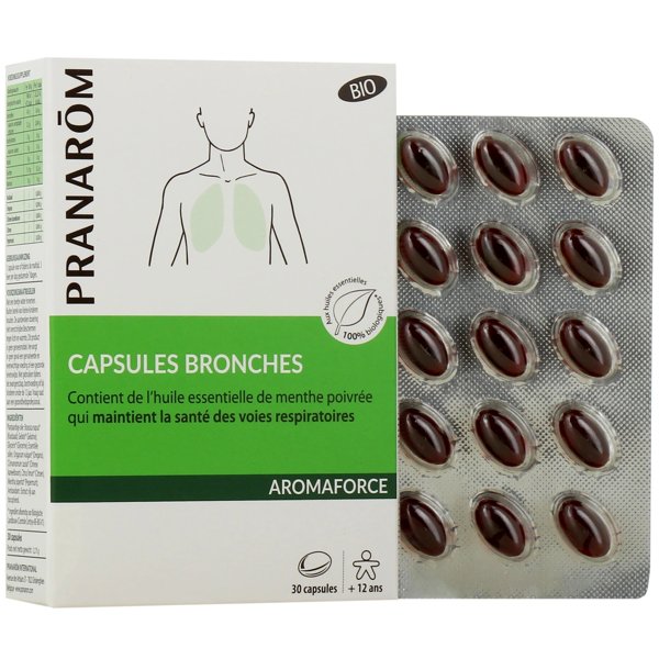 Aromaforce bronche bio 75 mg CAPS30