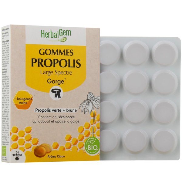 Herbalgem propolis jun bio gom x24