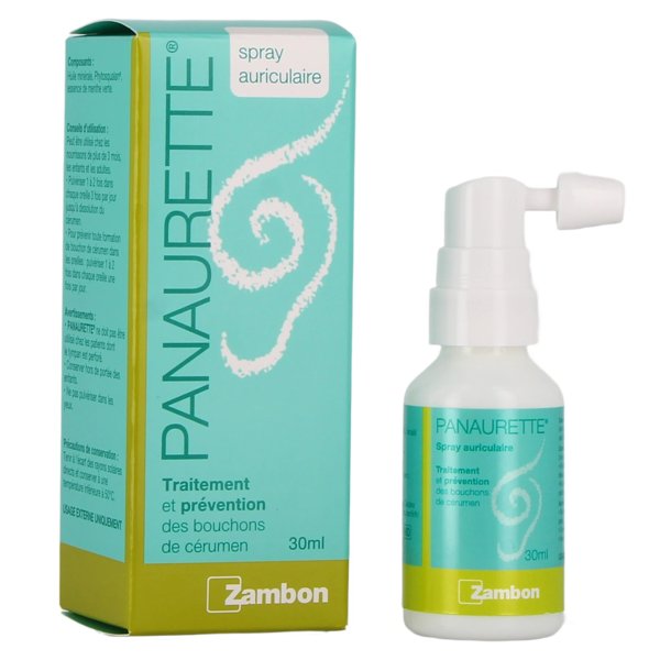 Panaurette solution auric spray 30 ml