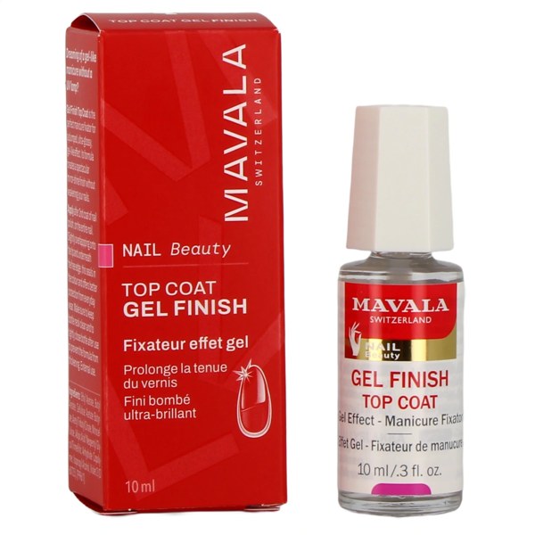 MAVALA TOP COAT GEL FINISH 10ML