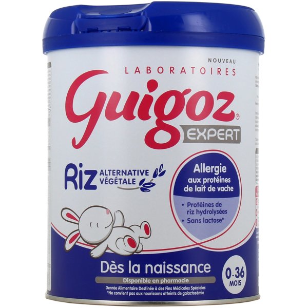 Guigoz expert riz 0-36m 800 g