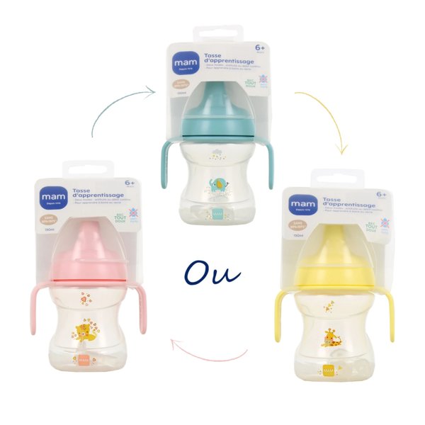 Tasse mam apprenti+anse +6m 190 ml