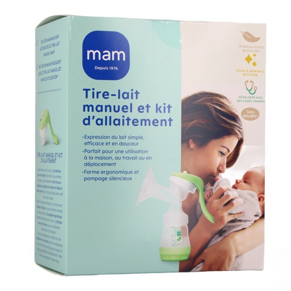 MAM TIRE LAIT MANUEL+KIT ALLAITEM
