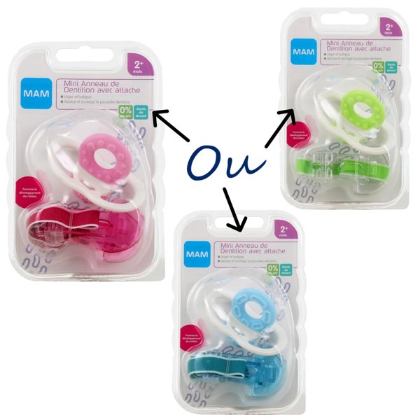 Anneau dentition mam mini+attache