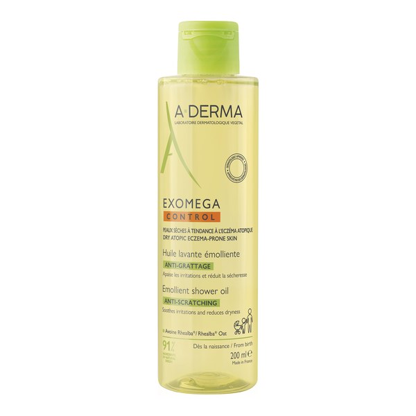 A-Derma Exomega Control Huile lavante émolliente — 500 ml